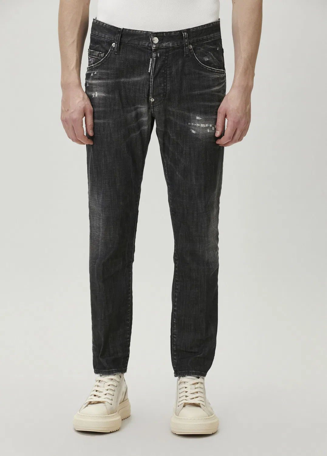 Джинсы Skater Dsquared2, black — фото 2