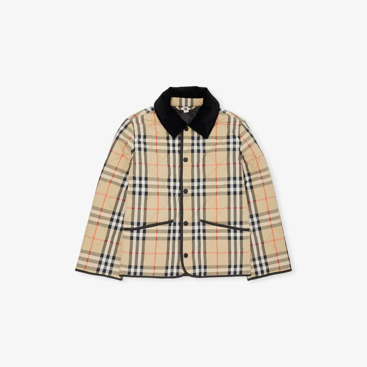 Стеганая куртка Milo в клетку, возраст 4-14 лет Burberry