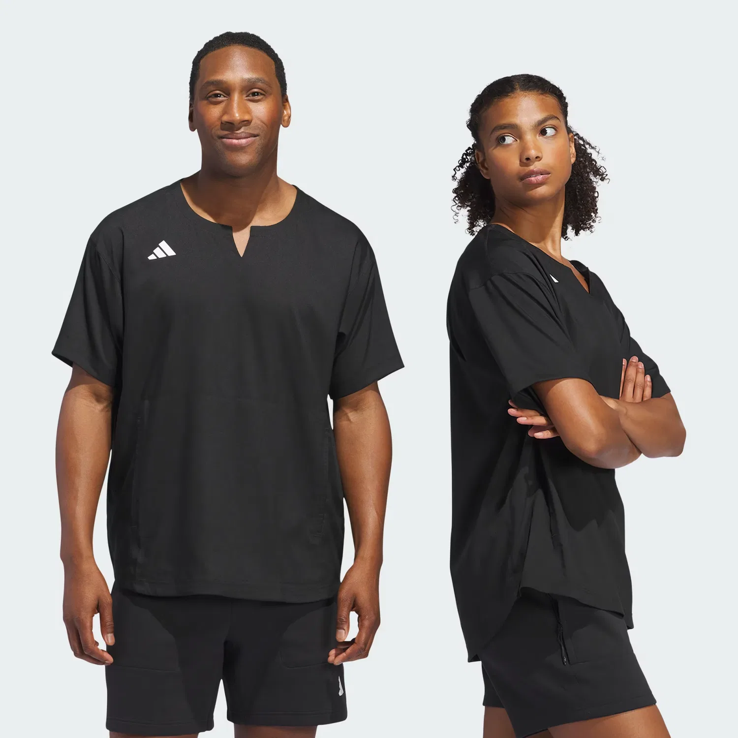 Бейсбольная куртка с лазерной перфорацией Adizero Dugout Cage Jacket Adidas Performance, черный