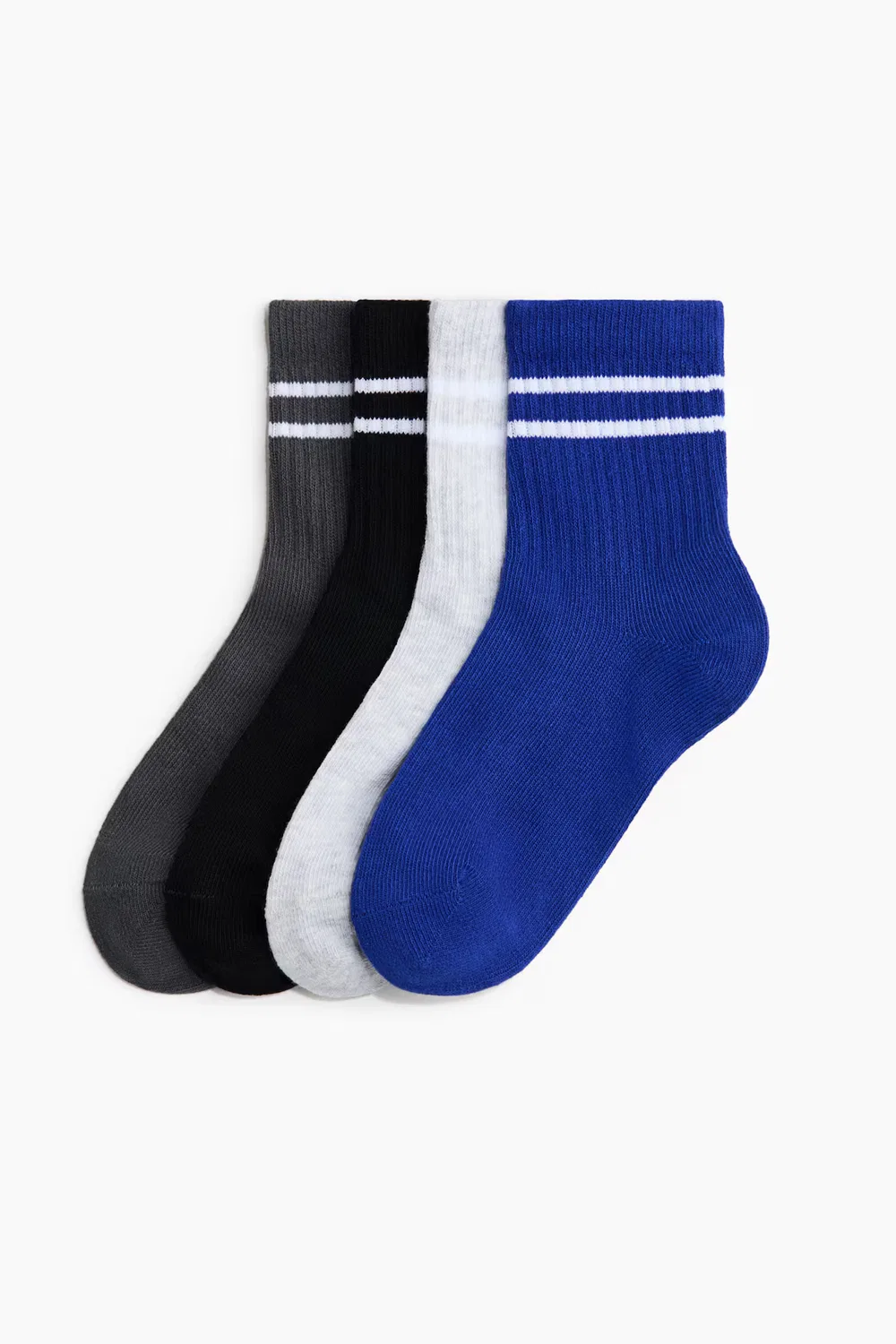 Набор из 5 спортивных носков с технологией Drymove H&M, Blau/Gestreift