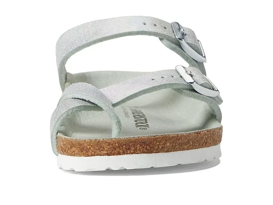 Детские сандалии-слайды с ремешками Mayari Birkenstock, Silver — фото 2