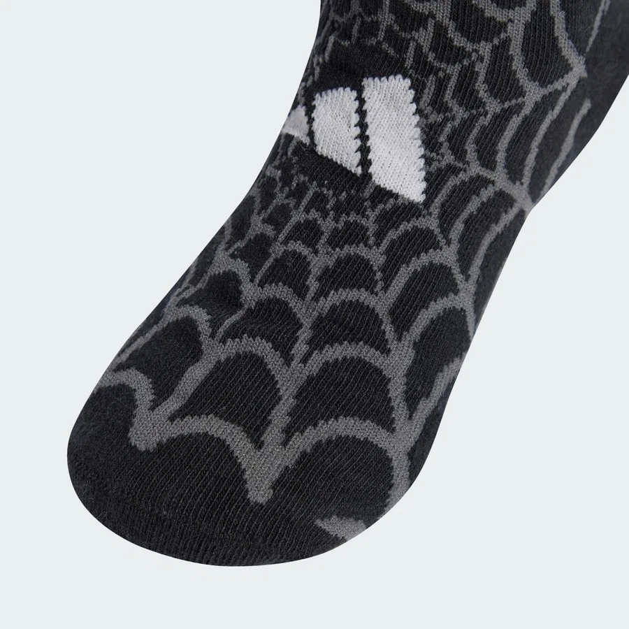 Носки с принтом Spider-Man adidas Sportswear JM1827, Бело-черный