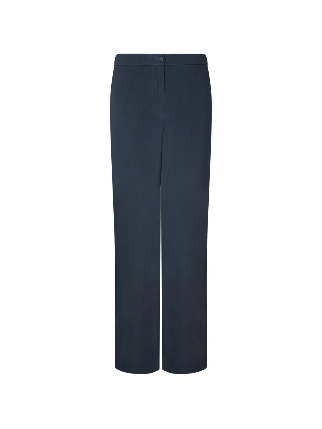 Брюки в рубчик, синие Emporio Armani, синий