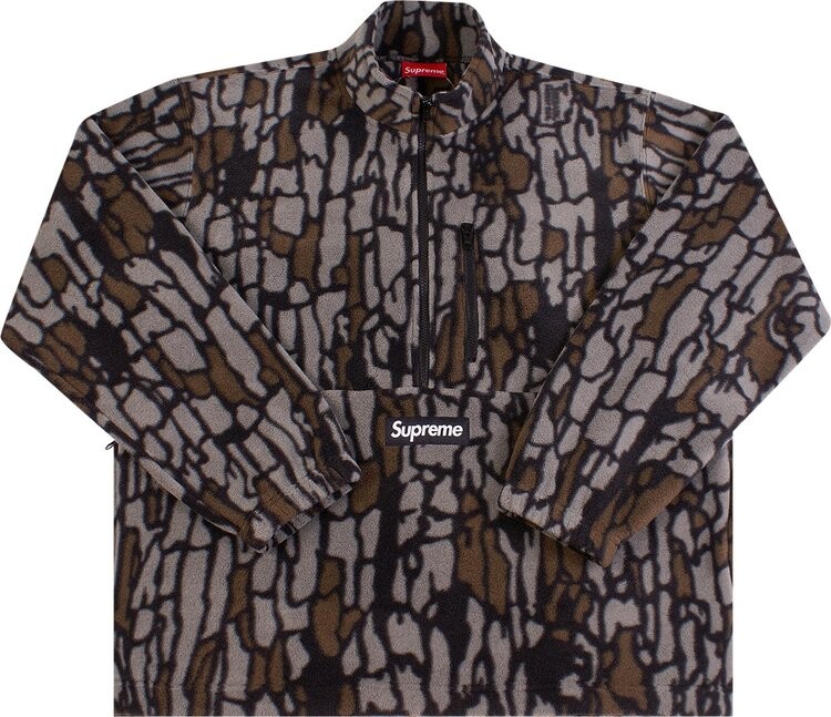 

Пуловер Supreme x Polartec Half Zip Pullover 'Olive Treebark Camo', разноцветный, Черный, Пуловер Supreme x Polartec Half Zip Pullover 'Olive Treebark Camo', разноцветный