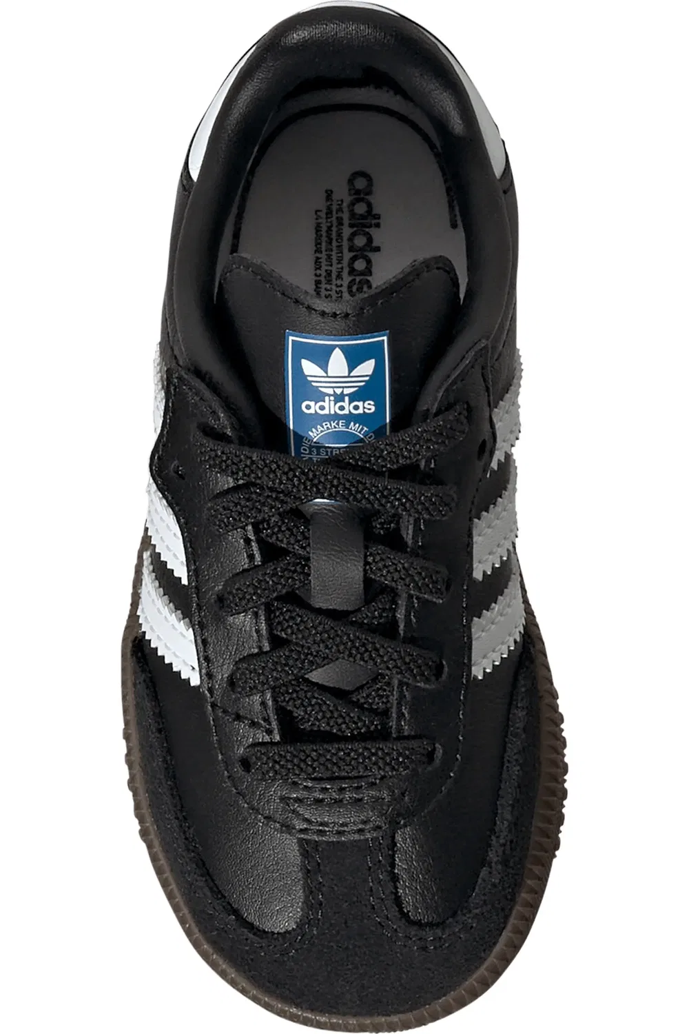 Кроссовки детские Samba adidas, Cblack/Ftw — фото 4