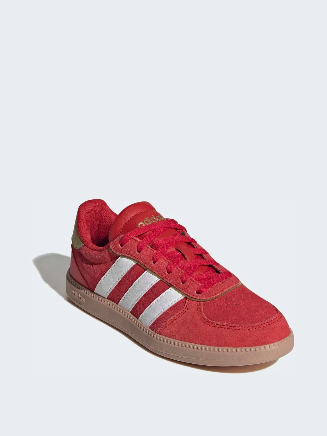 Кроссовки для мальчиков, Red Breaknet Sleek adidas, красный