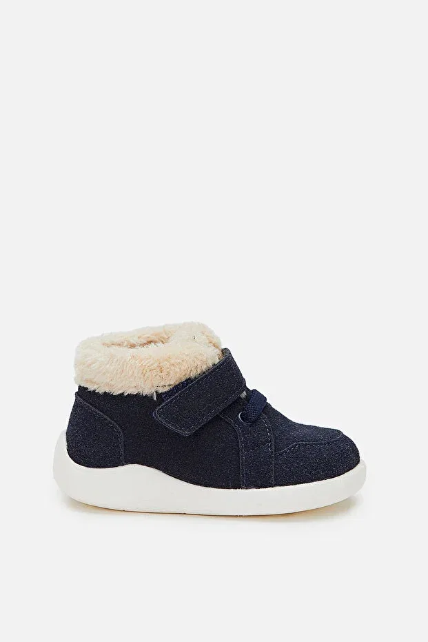 Детская обувь с меховым воротником Basics Vicco, Navy Blue