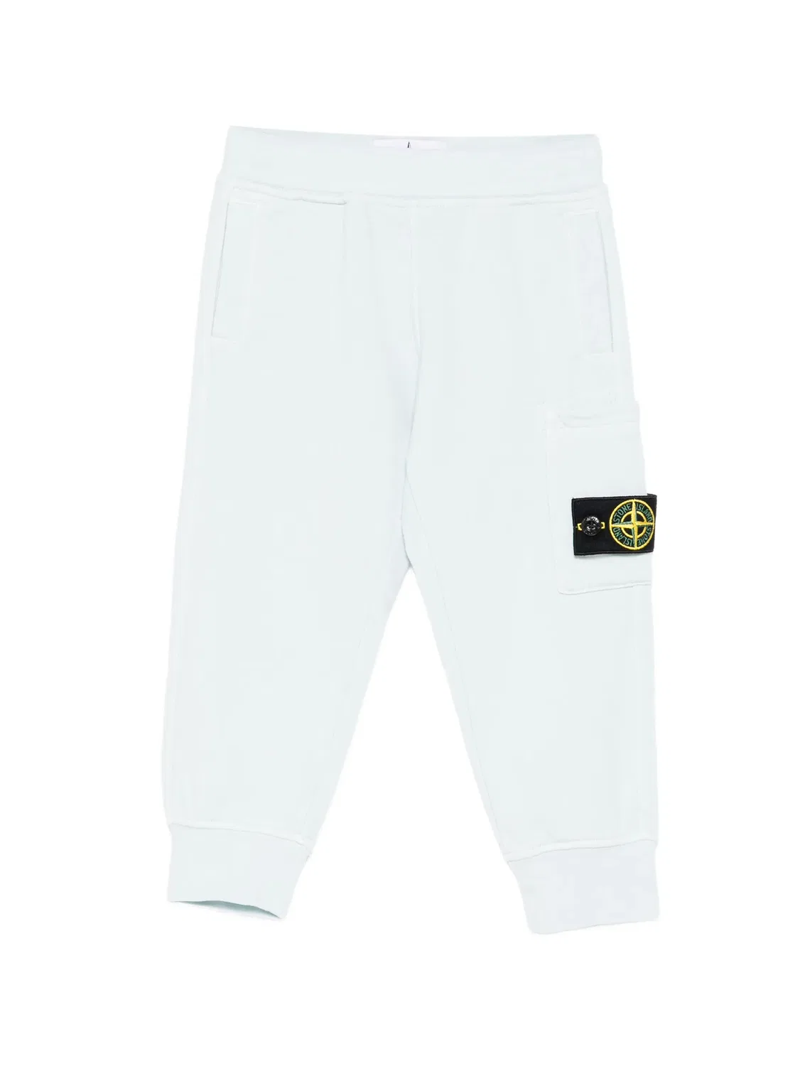 Трековые брюки Compass Patch синие Stone Island, синий