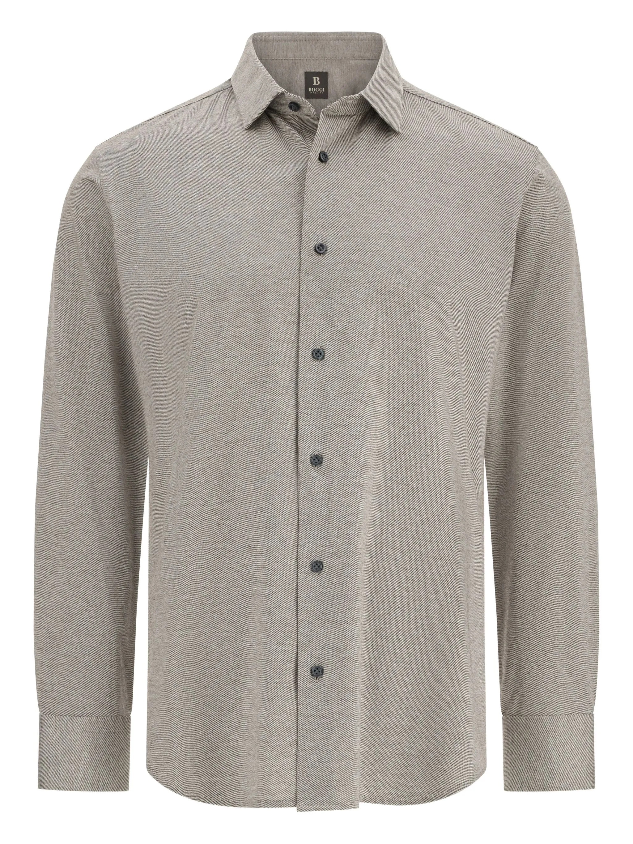 

Рубашка с заостренным воротником Boggi Milano, коричневый