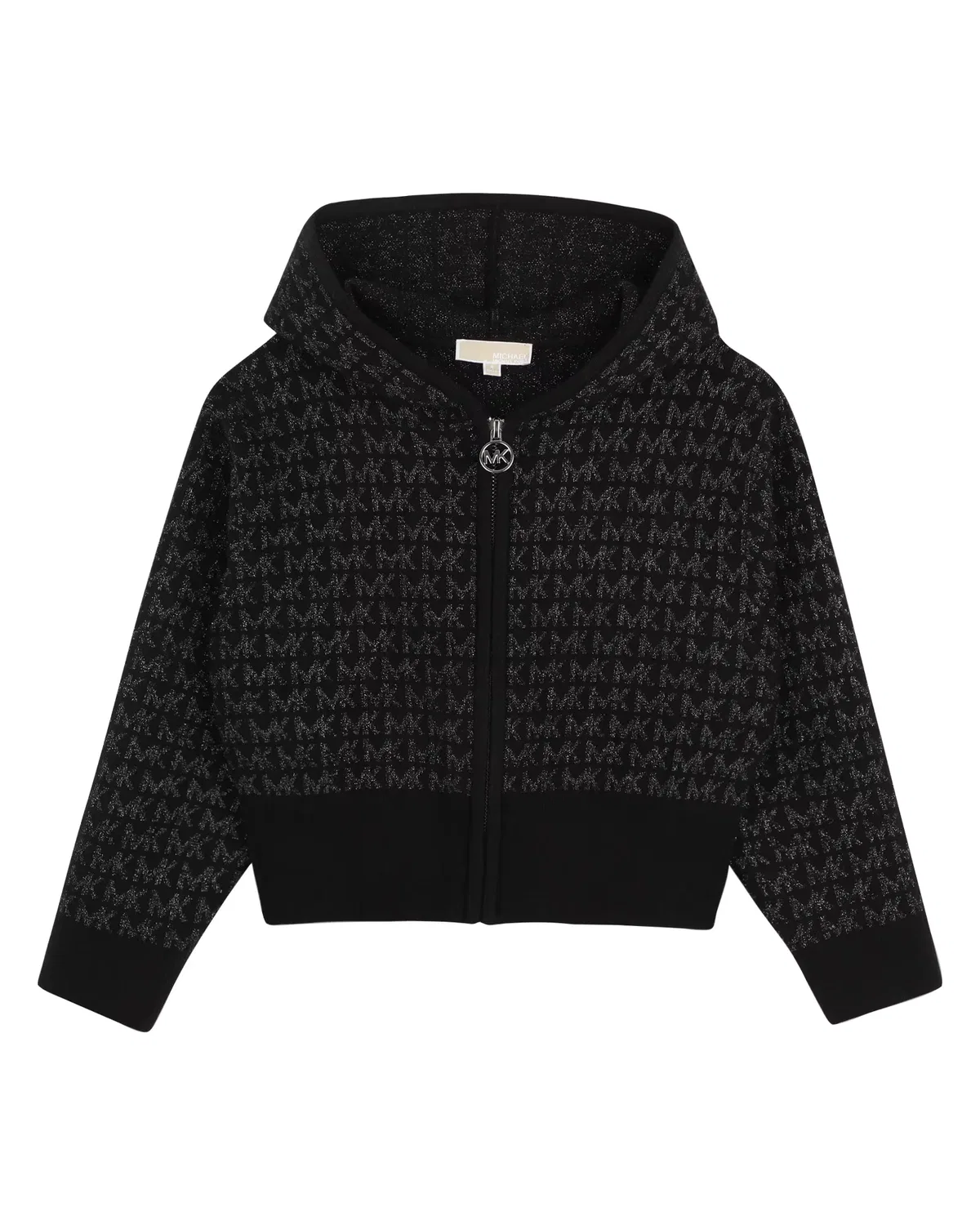 Детский кардиган для девочек с жаккардовым узором Michael Kors, Negro