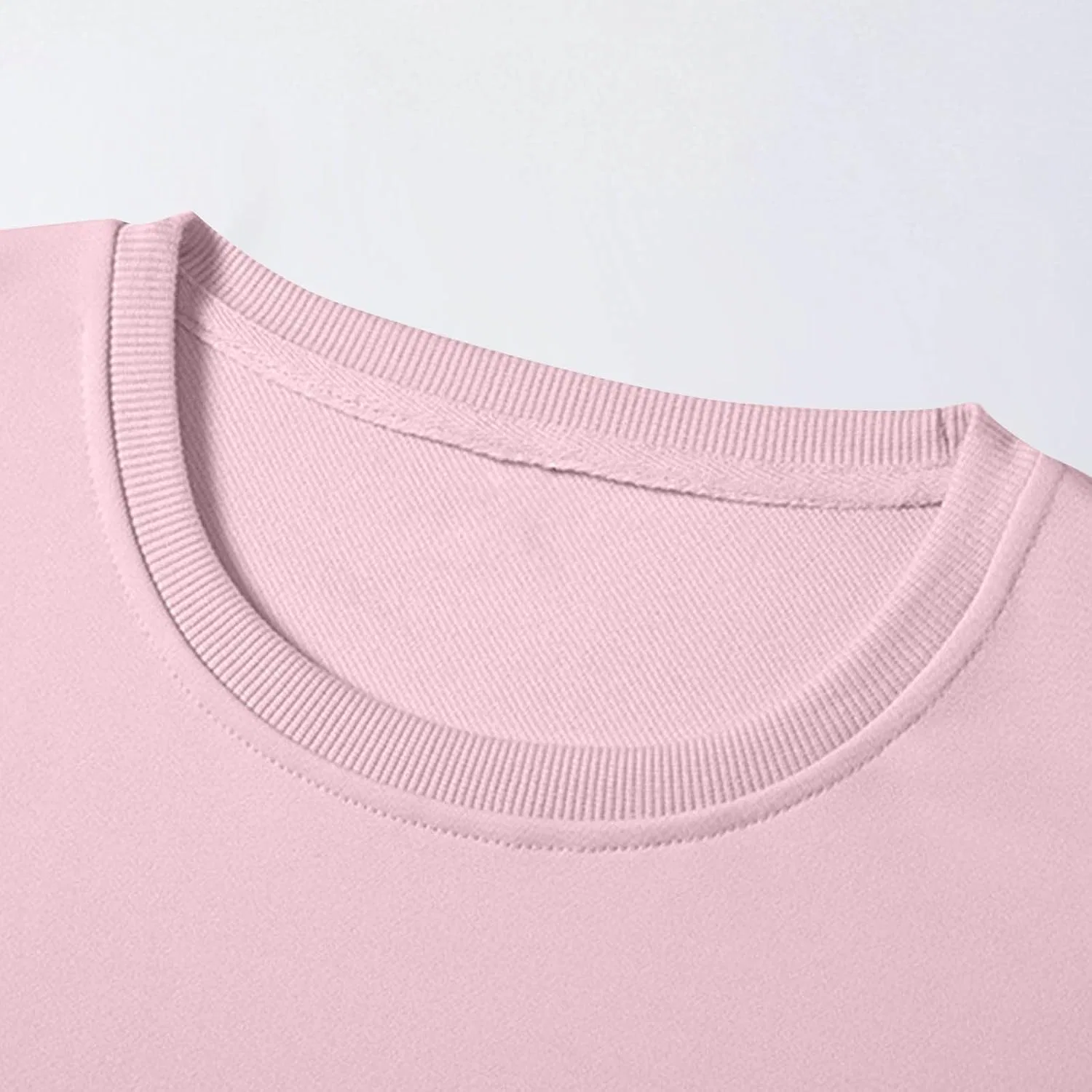Мужская свободная футболка с длинным рукавом, Pink — фото 4
