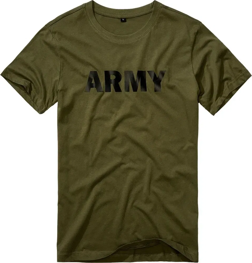 Мужская футболка с принтом Army Brandit, Green