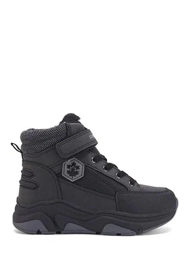 Детские ботинки для девочек с мехом Harvey-Krk-Int 3pr Lumberjack, Black