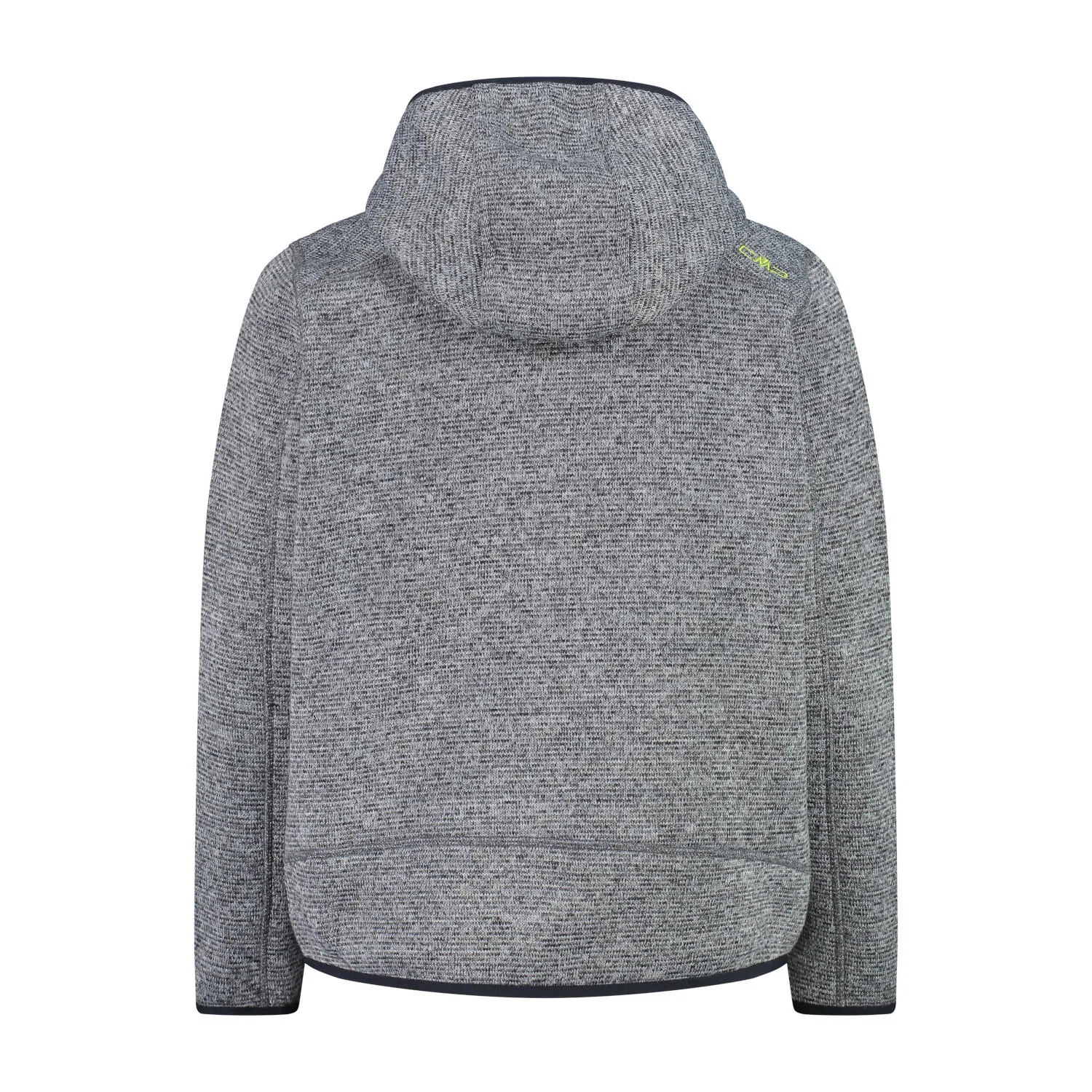 Детская флисовая куртка с капюшоном Knit-Tech Fix Hood Cmp, Grau — фото 4