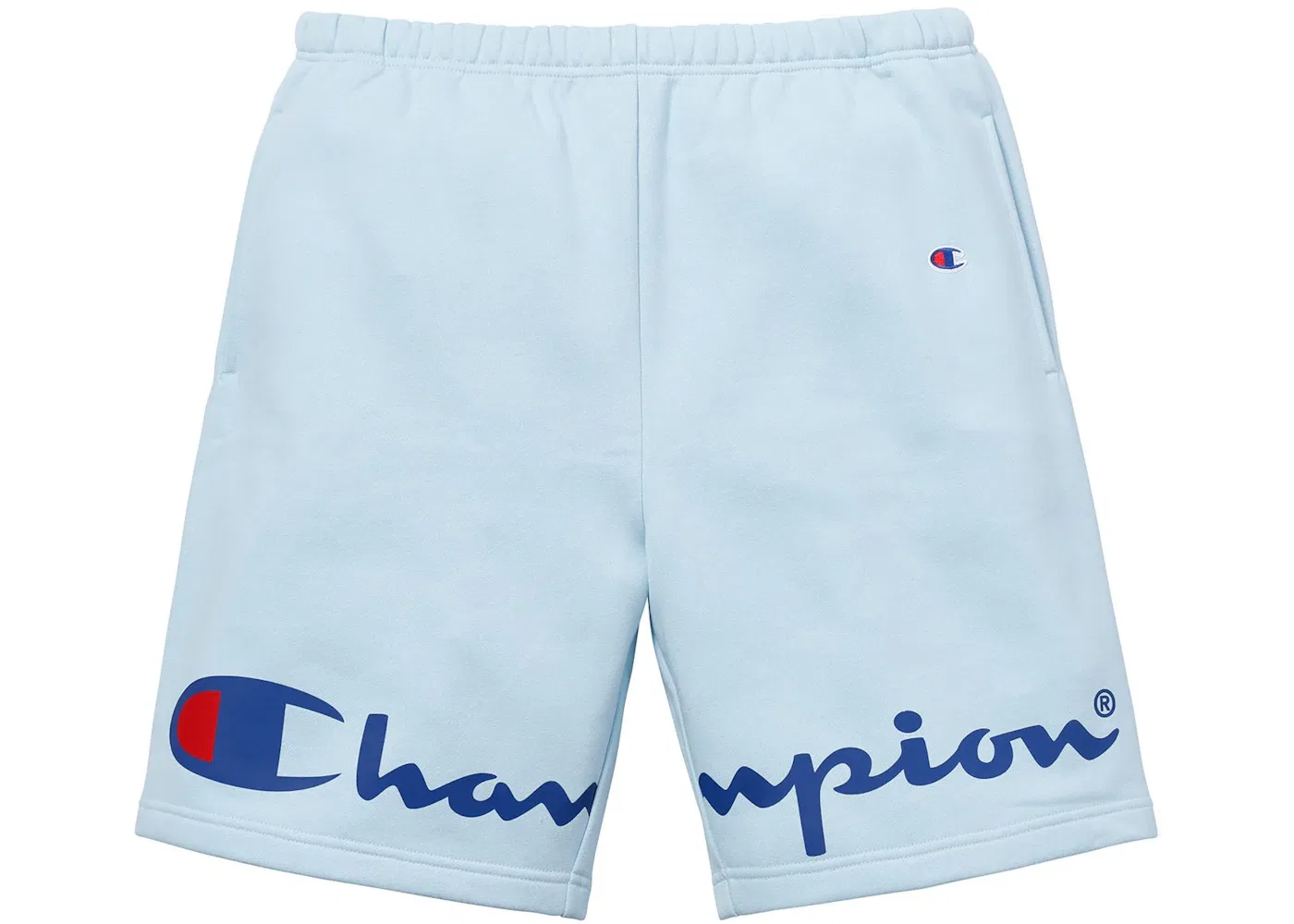 Мужские шорты с длиной до колена Supreme Sweatshort, Light Blue