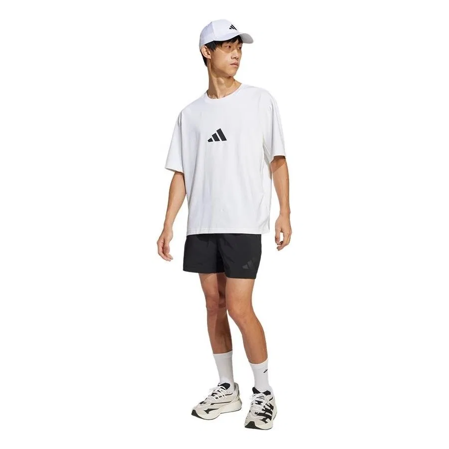Футболка с длинным рукавом Z.N.E. TEE LO adidas, Белый — фото 4
