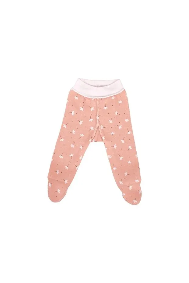 Детский комплект боди и штанишек для новорожденных с принтом Sevi Bebe, Orange — фото 2
