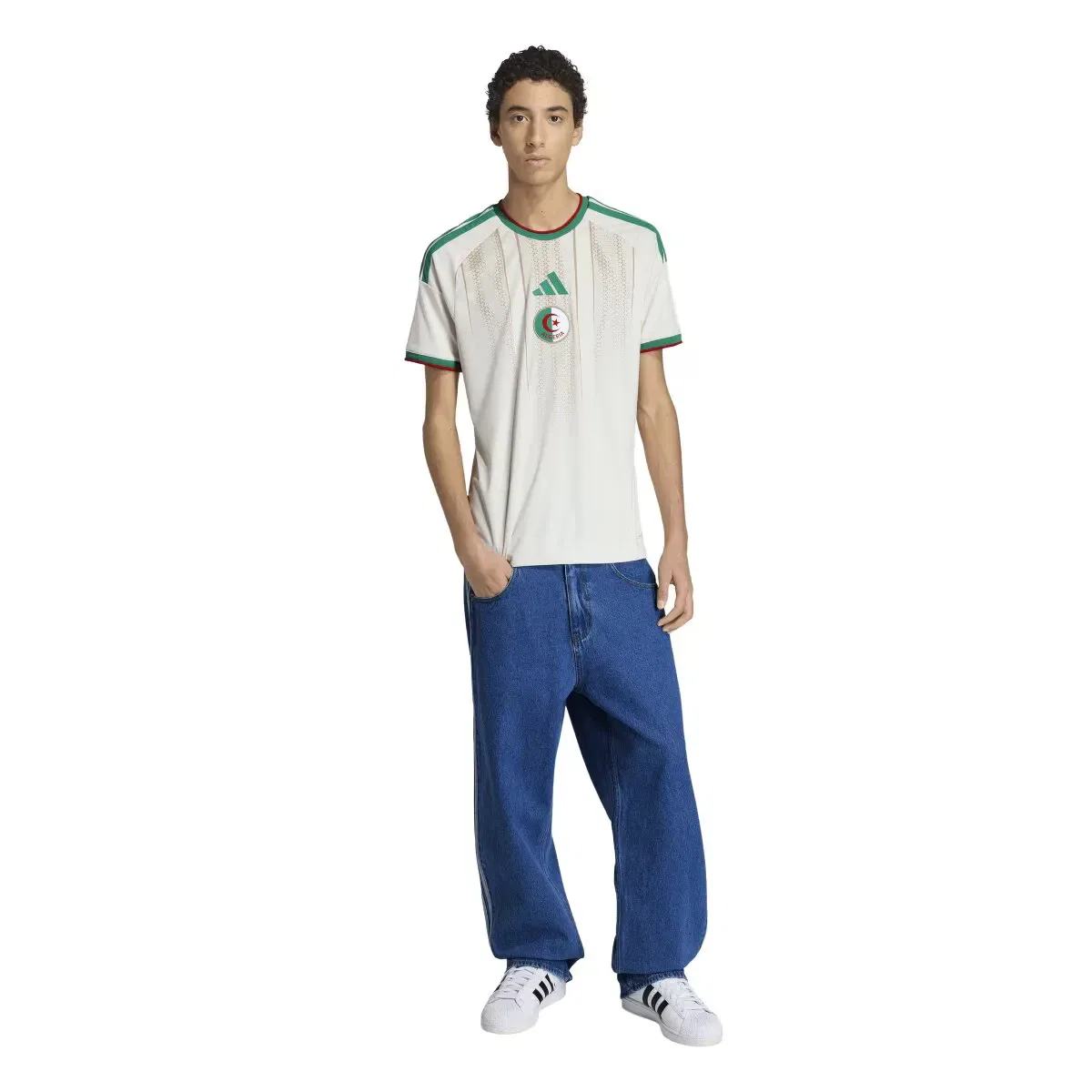Мужская футболка с технологией CLIMACOOL adidas, Blanco — фото 4