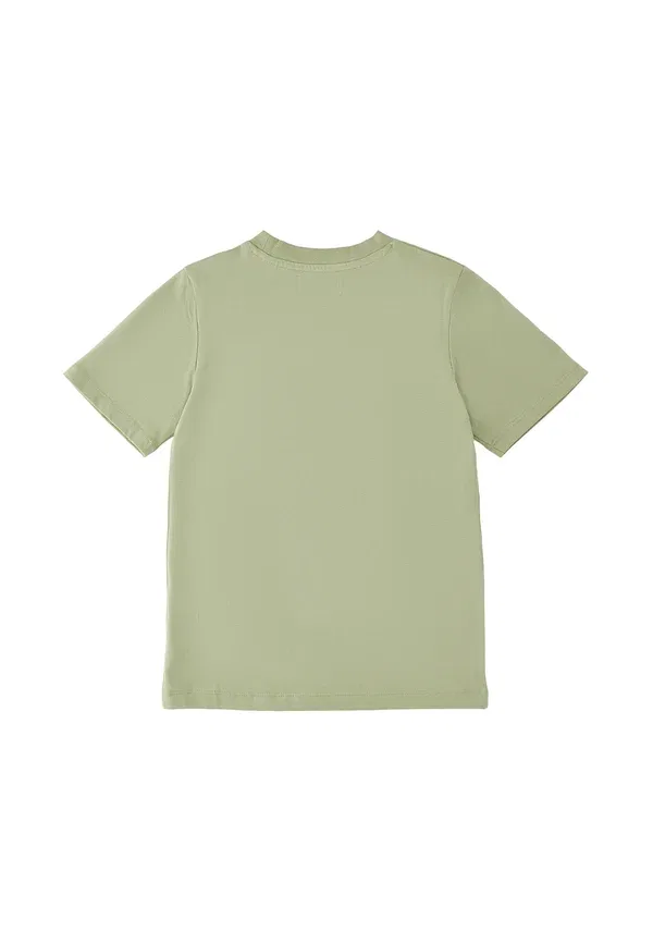 Футболка хлопковая Basic t-shirt Roy Rogers, tea green, зеленый — фото 2