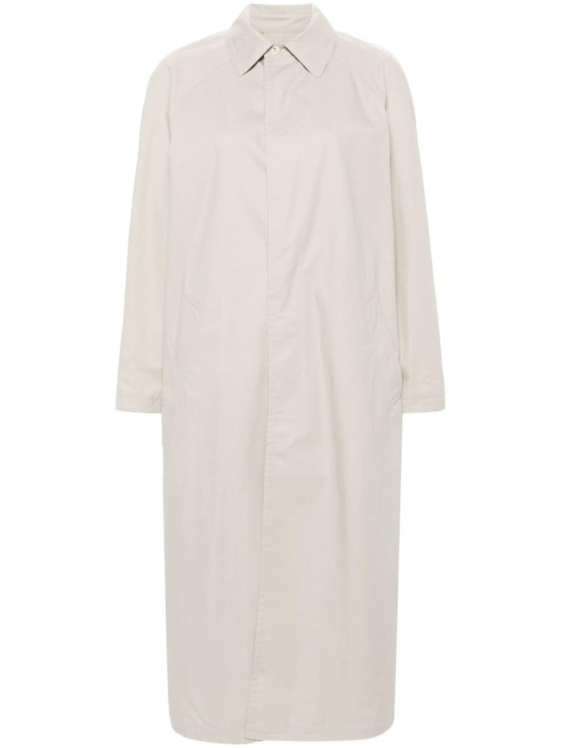 

A.P.C. длинный тренч, нейтральный цвет