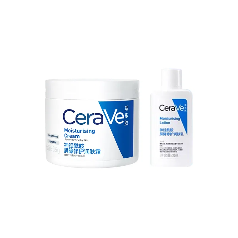 Набор увлажняющих эмульсий CeraVe Ceramide C, 236 мл + 30 мл, C Cream 85 г + 30 мл