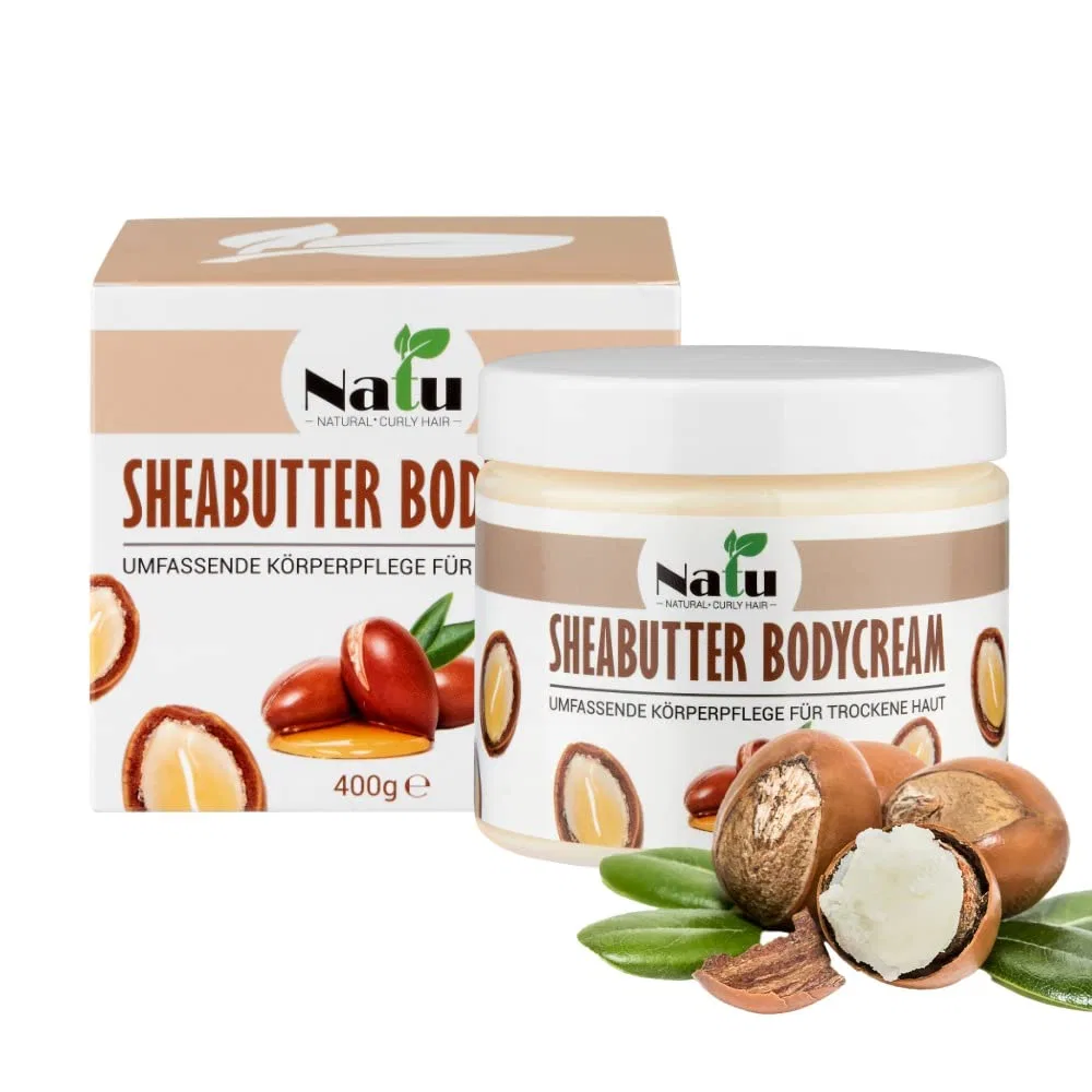 Крем для тела Shea Butter, Natu Natural Curly Hair, 400 г