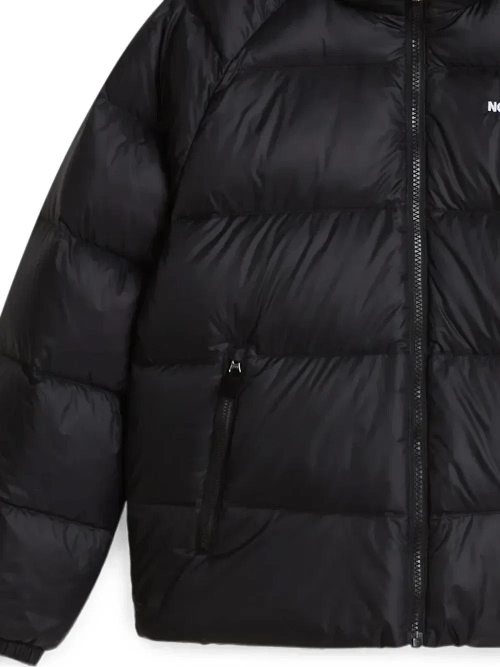 Утепленная куртка с капюшоном The North Face Kids, черный — фото 4