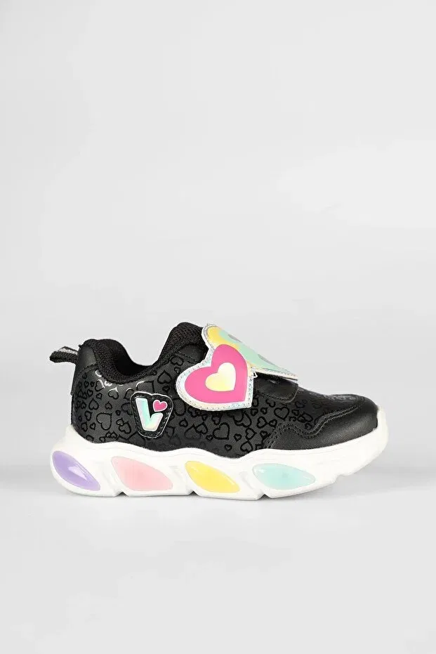 Детские туфли для девочек из PU Lovely baby shoes Vicco, Black