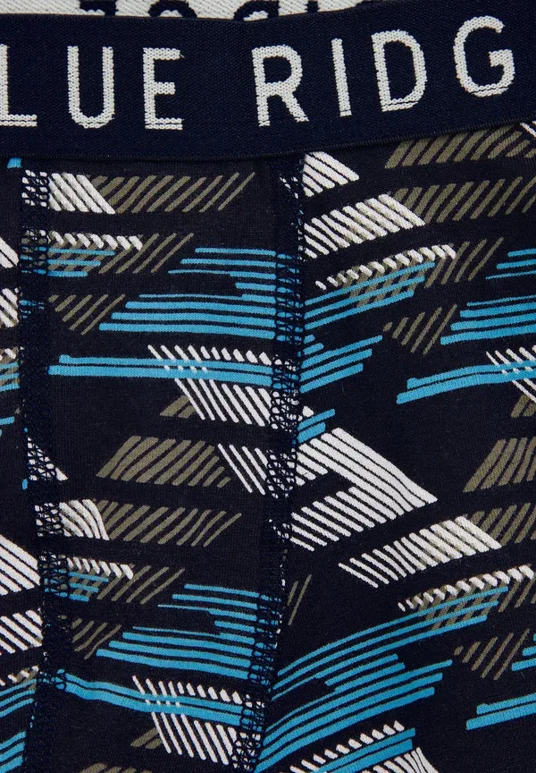 Брюки с принтом Blue ridge We Fashion, Navy blue, темно-синий — фото 4