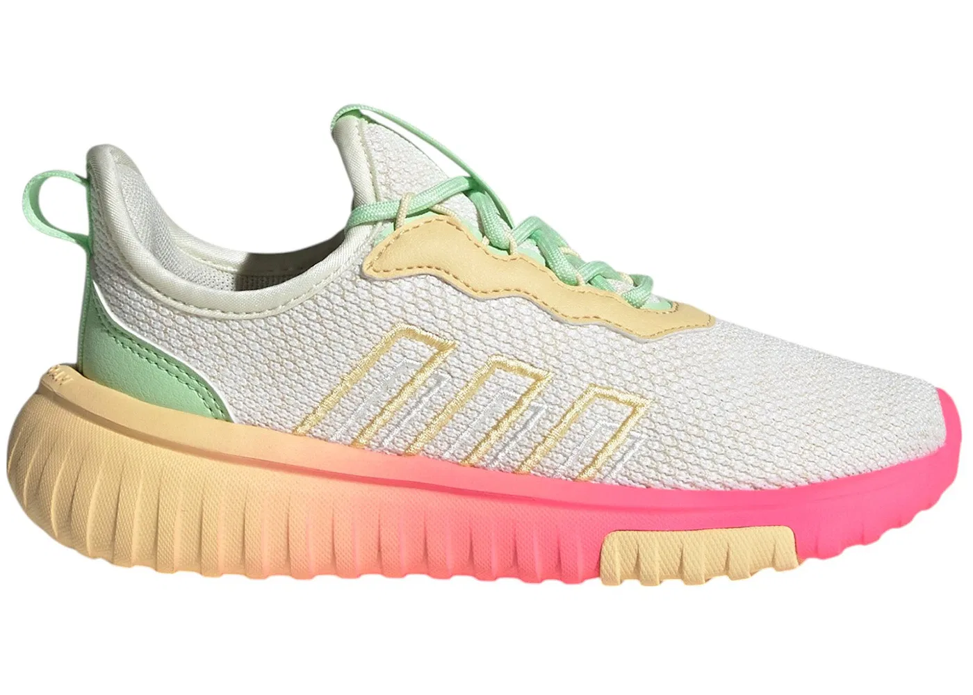 Детские кроссовки Lifestyle Adidas Kaptir Flow 2.0, Off White Wonder White Lucid Pink