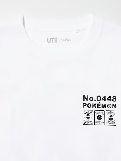 Футболка детская Uniqlo Pokemon, белый — фото 3