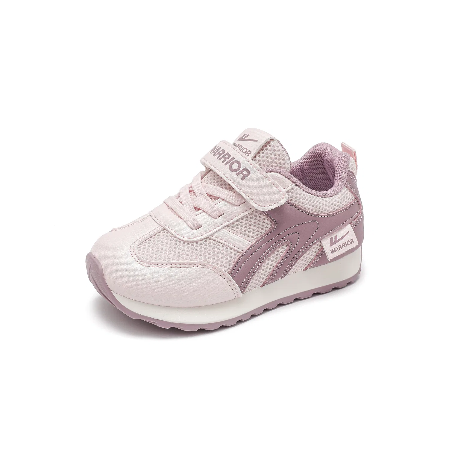 Детские кроссовки для девочек из синтетической кожи German Army Trainers WARRIOR, Silver/Beige/Black — фото 3