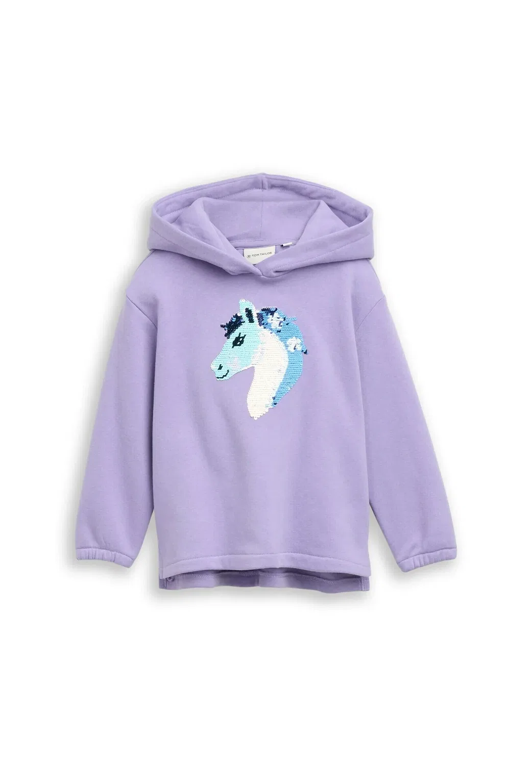 Толстовка Strick & sweatshirts hoodie sweatshirt mit wendepailletten - sweatshirt Tom Tailor, Sweet Purple