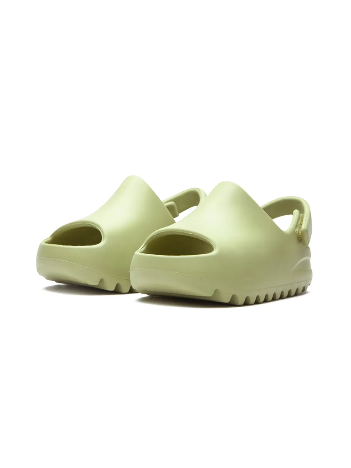 Adidas Слайды Yeezy Ridged в цвете Груша — фото 4