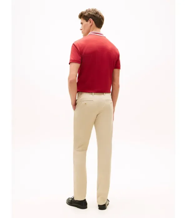 Брюки чинос Denton straight fit Tommy Hilfiger, бежевый — фото 3