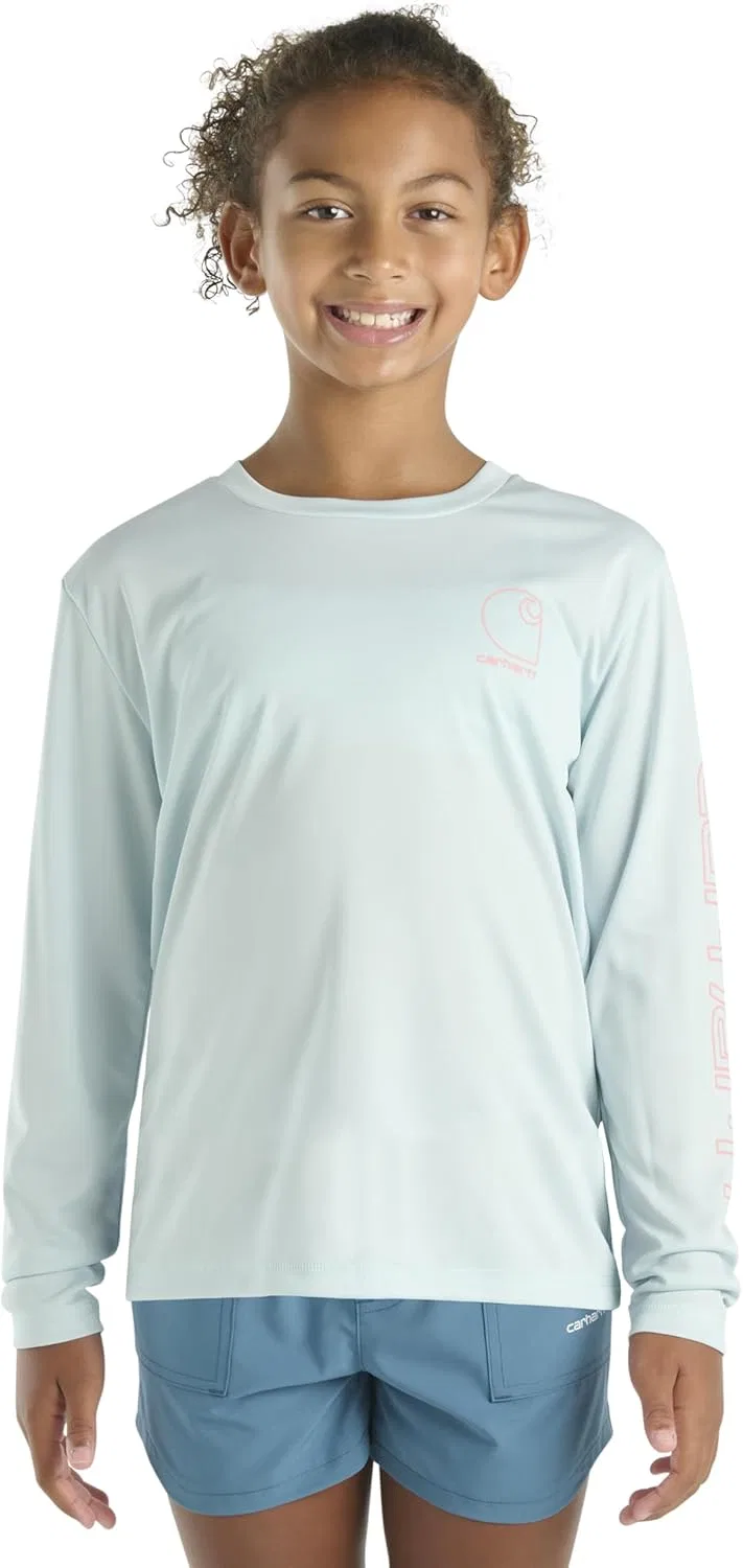 Футболка детская с длинным рукавом Carhartt, Light Blue