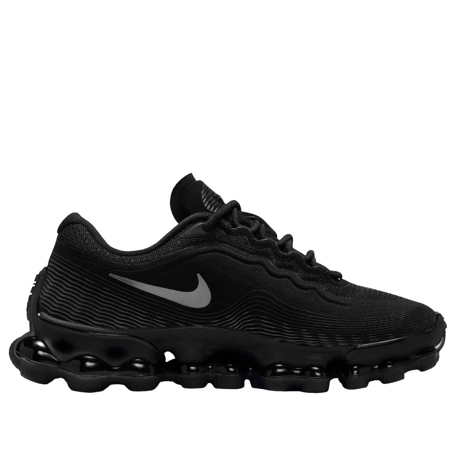 Детские кроссовки с синтетическим верхом Air Liquid Max 'Black Anthracite' Nike, Black/Anthracite/Black/Black — фото 2