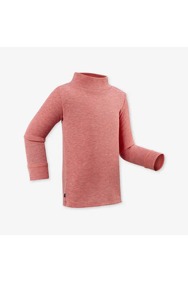 Детское термобелье для девочек с длинным рукавом Decathlon, Pink