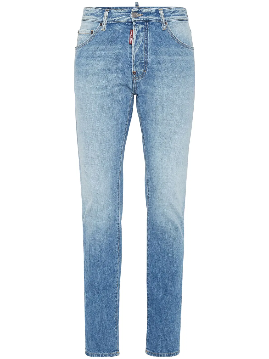 Слим джинсы средней посадки DSQUARED2, синий