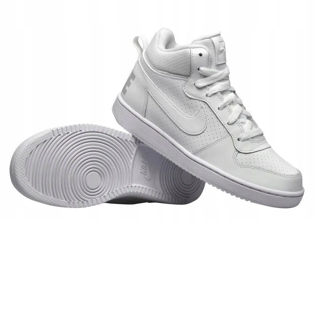 Детские кроссовки с высоким берцем Nike Court Borough Mid, Цвет: Weiss