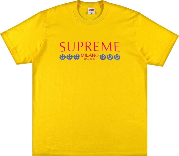 

Футболка Supreme Milano Tee 'Yellow', желтый
