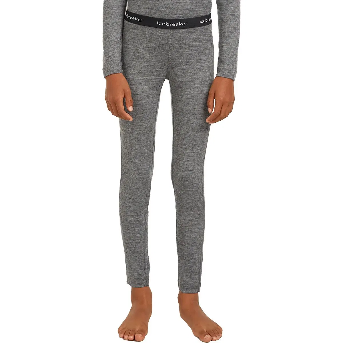 Детские леггинсы с принтом Bodyfit 200 oasis legging Icebreaker, Gritstone Heather