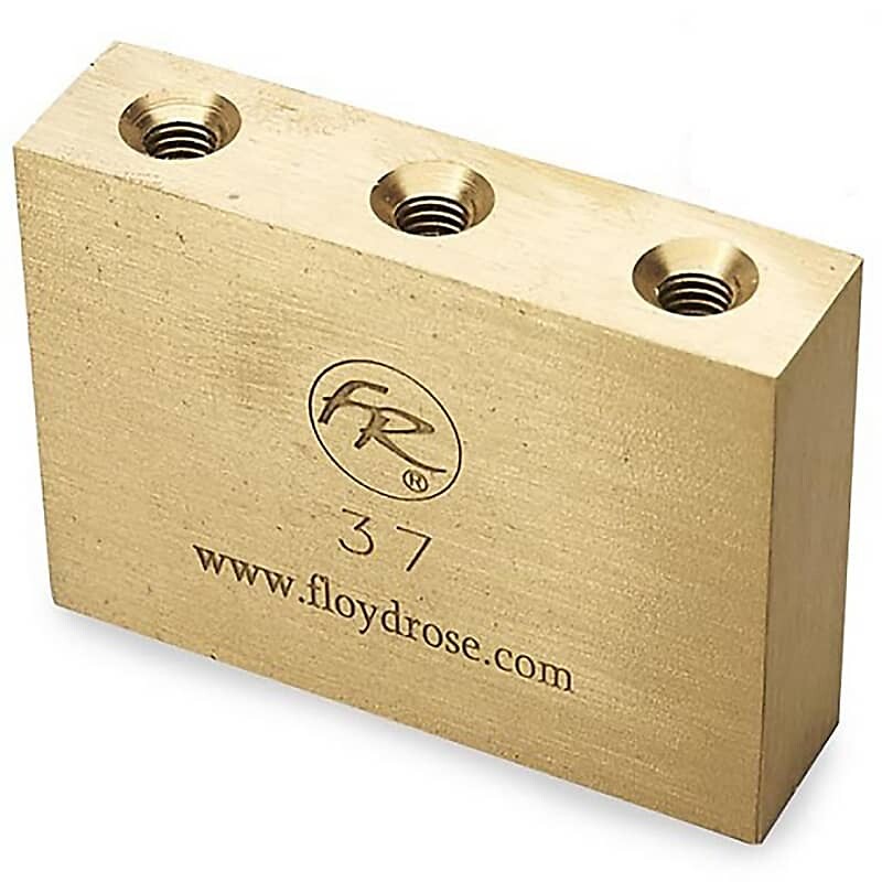 

Флойд Роуз 37мм оригинальный латунный тремоло сустейн блок, FROFTB37 Floyd Rose