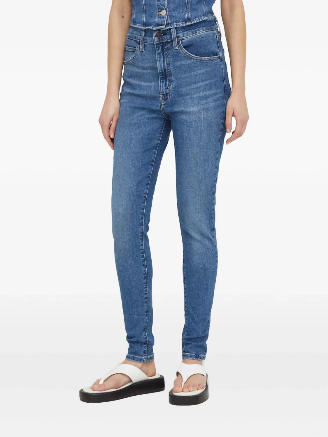 Джинсы Retro High Levi's, синий