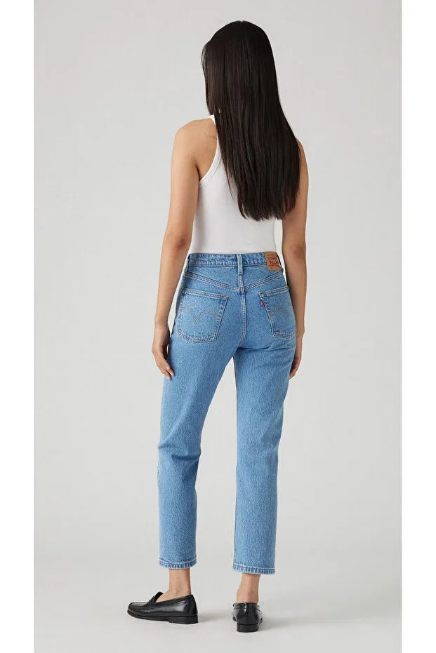 Женские джинсы укороченные Levi'S, Blue — фото 3