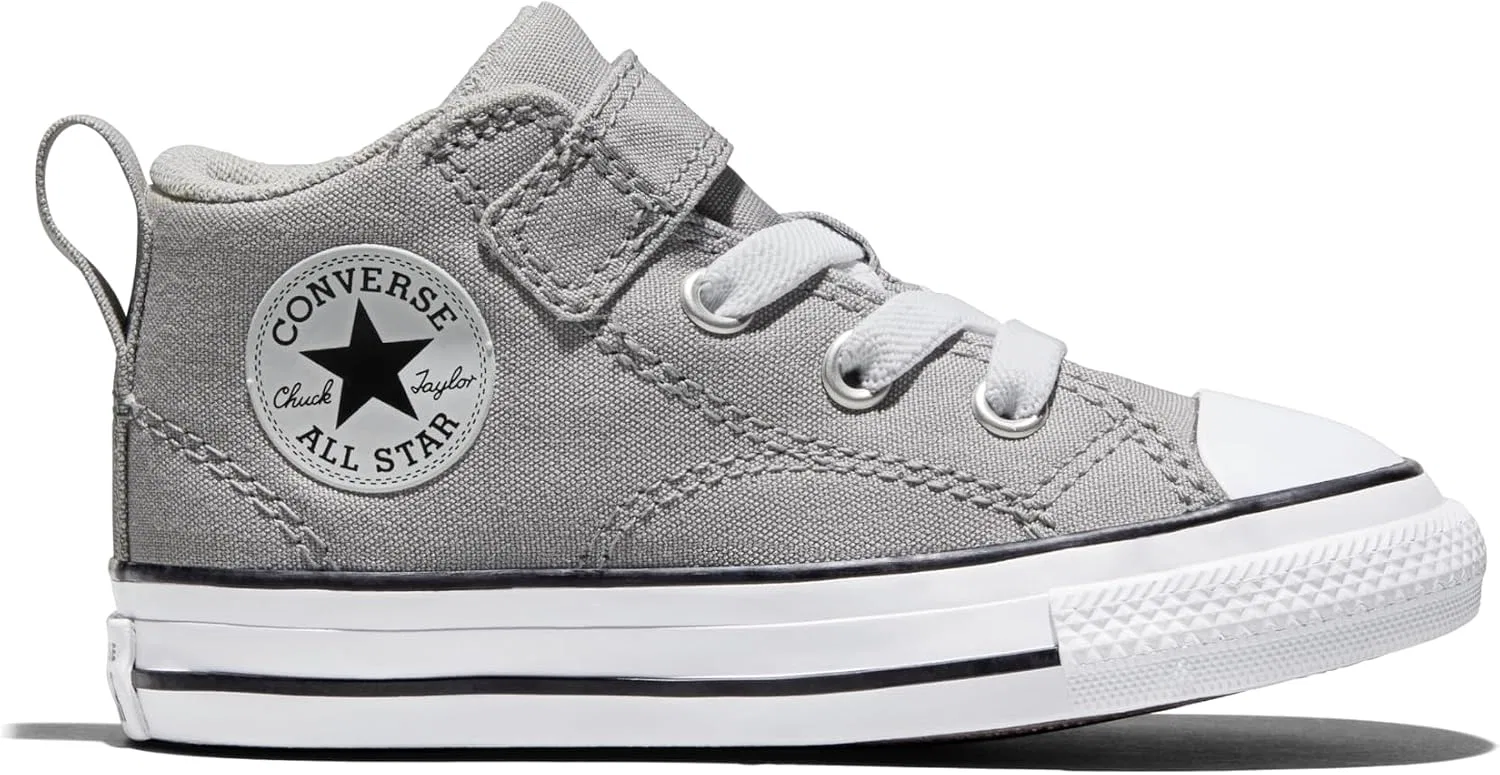 Детские кеды для мальчиков Malden Street Easy-on Converse, Grey Area/White/Black — фото 2
