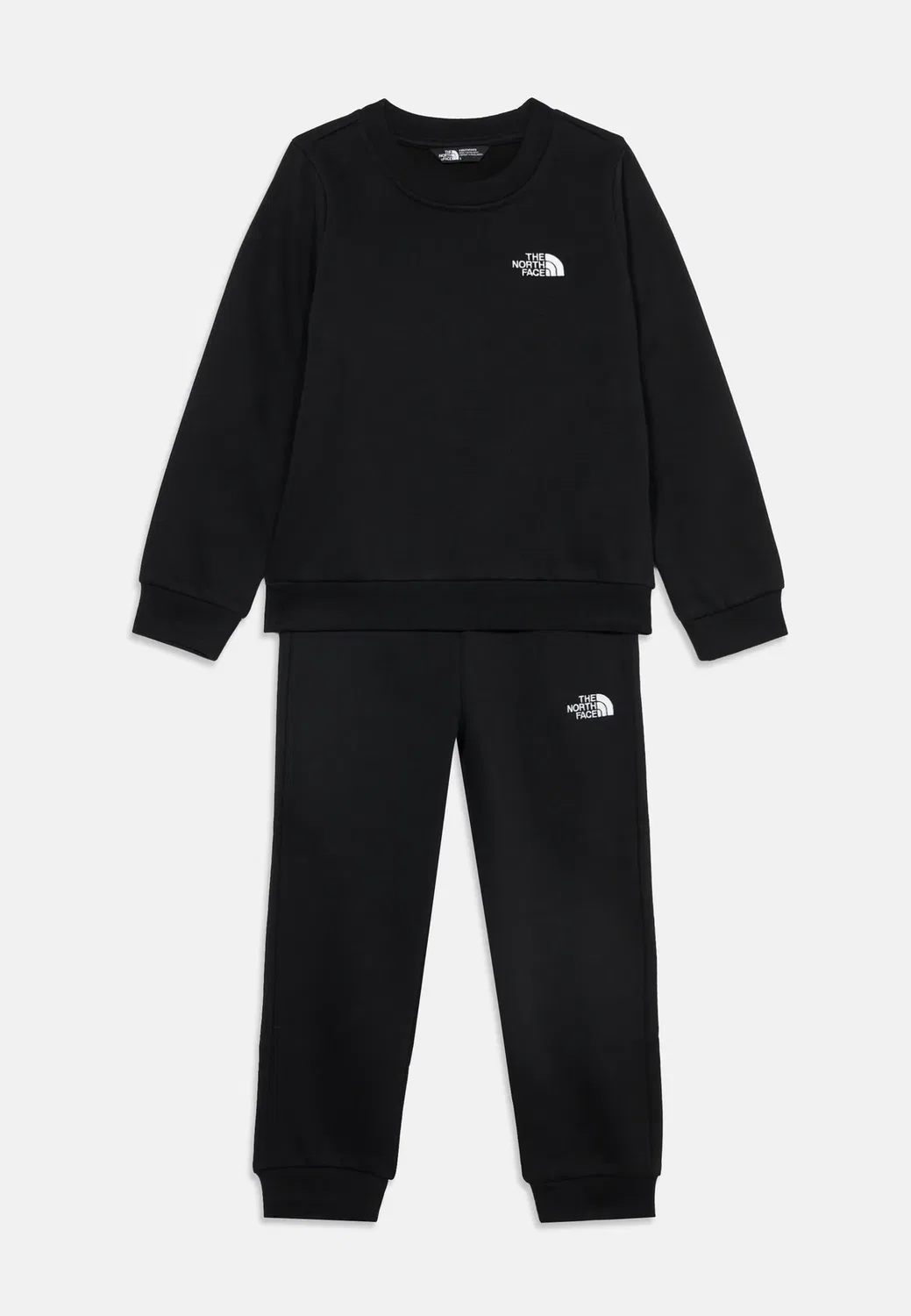 Детский спортивный костюм Kid evolution simple dome crew set The North Face, Black