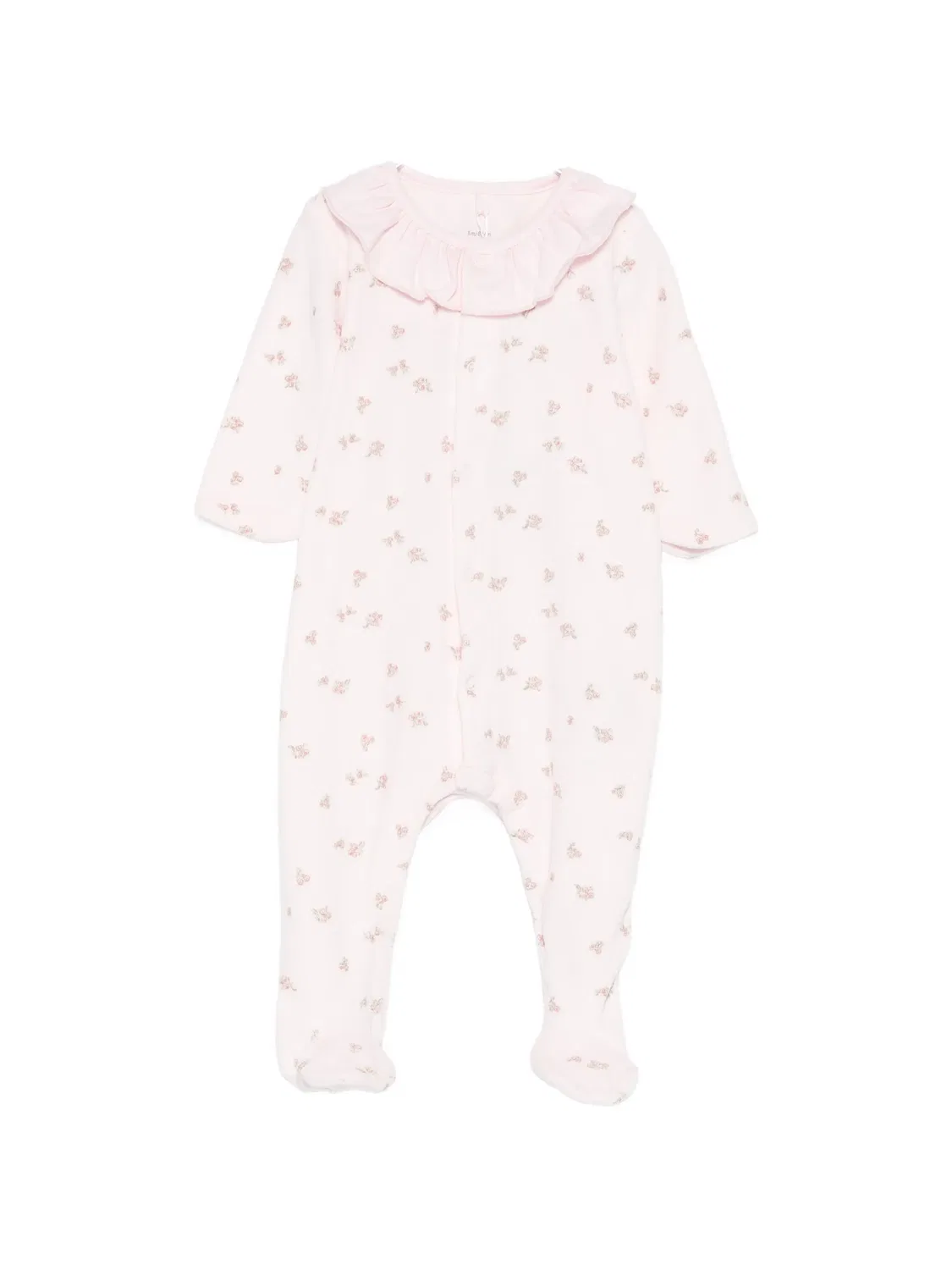 Пижама с цветочным принтом Petit Bateau, розовый
