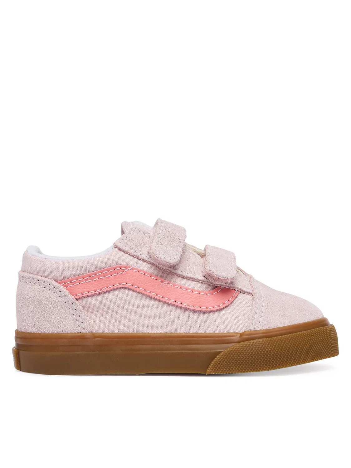 Тканевые кроссовки для девочки Old Skool Vans, светло-розовый
