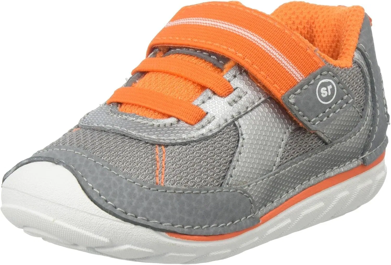 Детские кроссовки для мальчиков Jamie Stride Rite, Silver/Orange